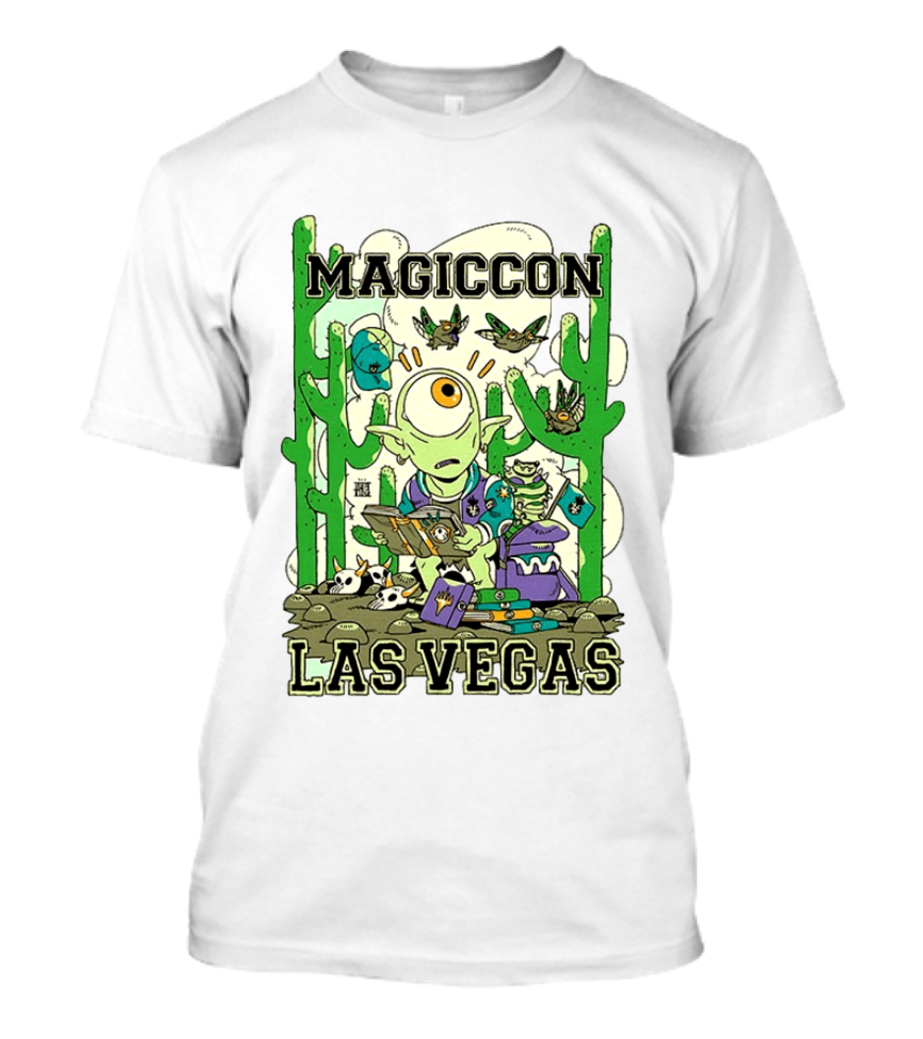 Magiccon Las Vegas One Eyed Alien Cactus Adventure T-Shirt