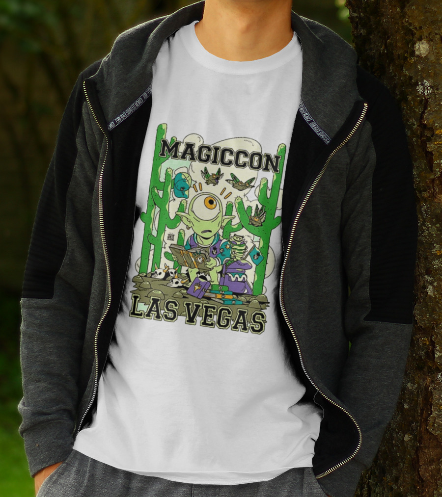 Magiccon Las Vegas One Eyed Alien Cactus Adventure T-Shirt