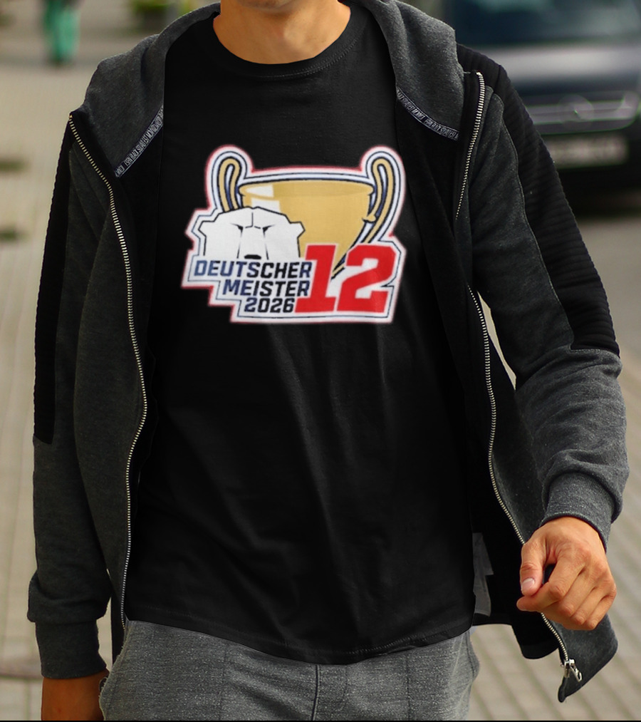 Eisbären Berlin Deutscher Meister Trophy 2026 12 T-Shirt