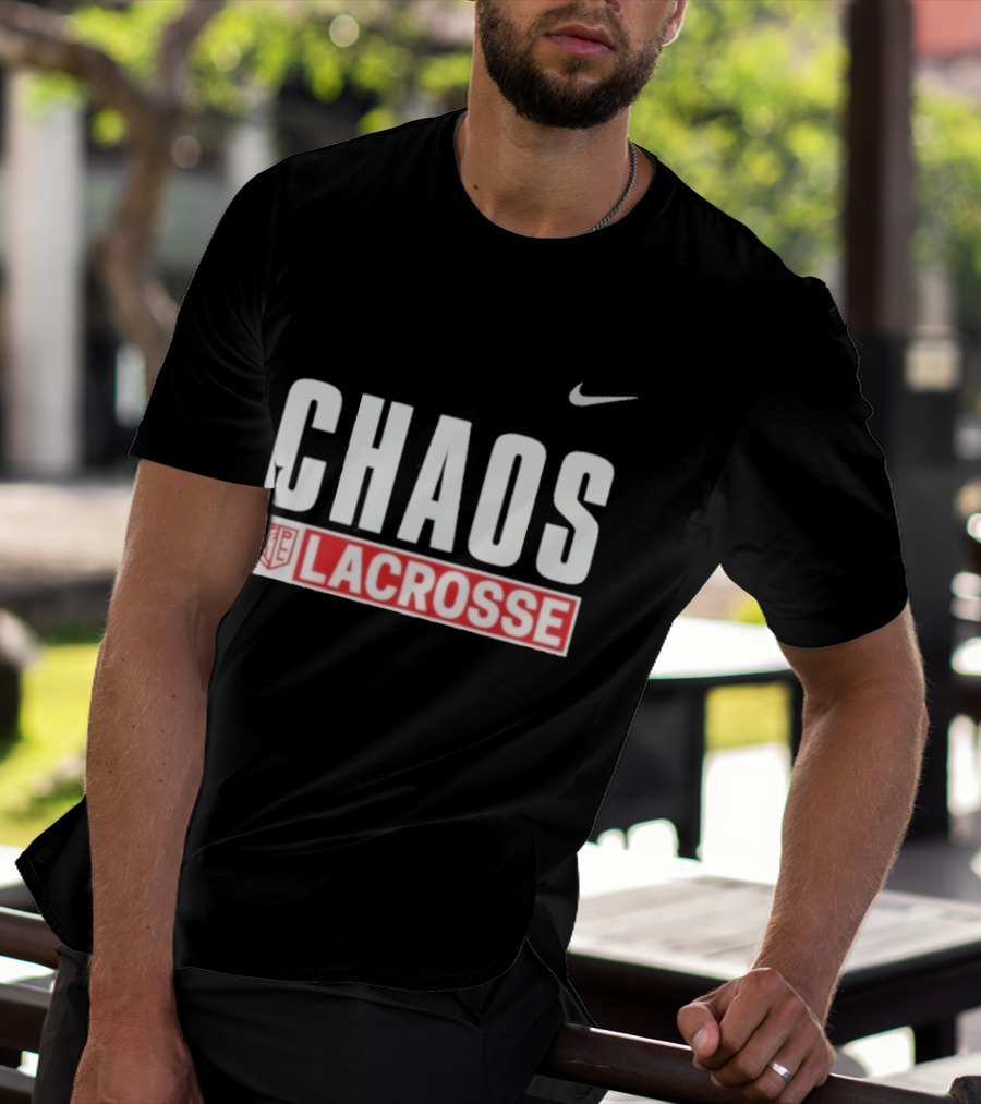 Carolina Chaos Nike Dri FIT Block Lacrosse Nike Swoosh T-Shirt