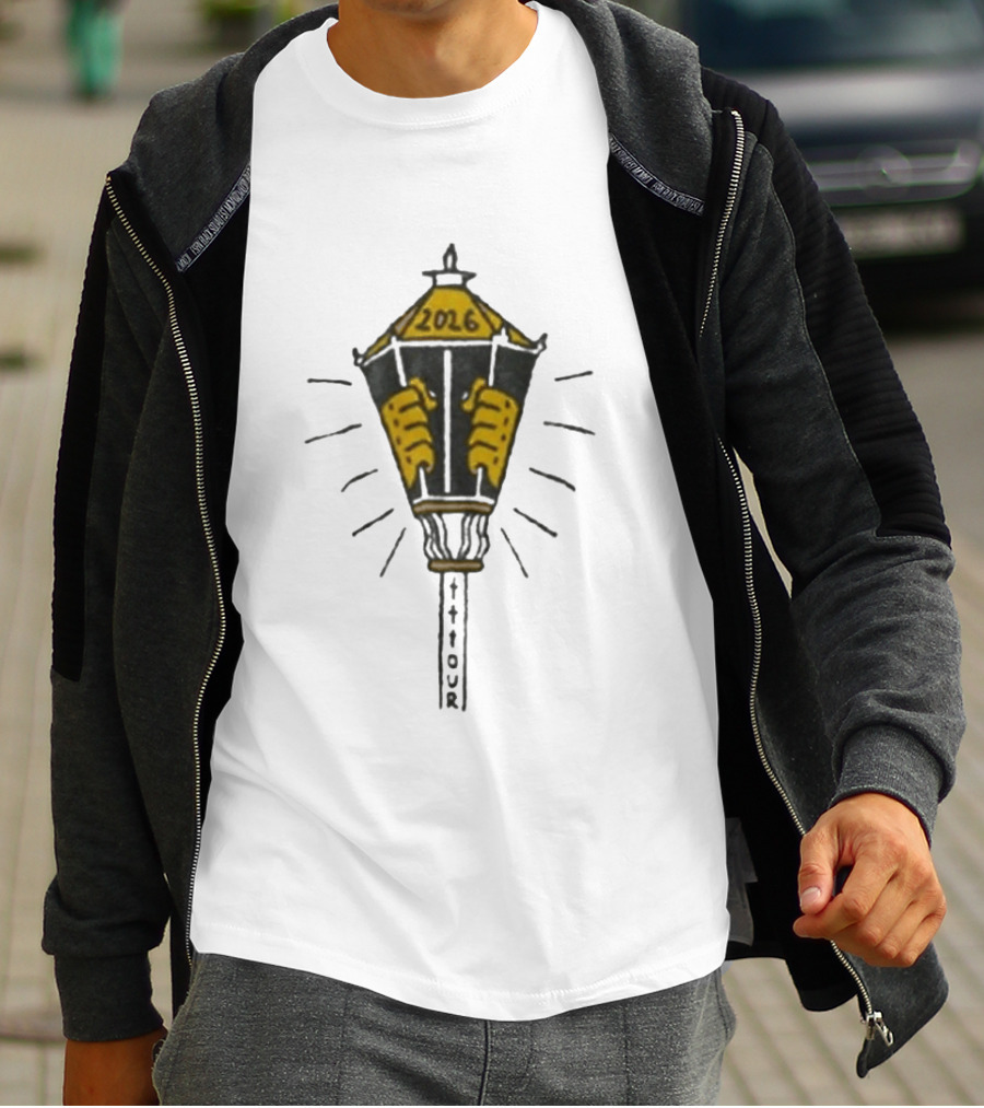 Taco Hemingway 2026 Uwięziony Tour Lantern With Hands T-Shirt