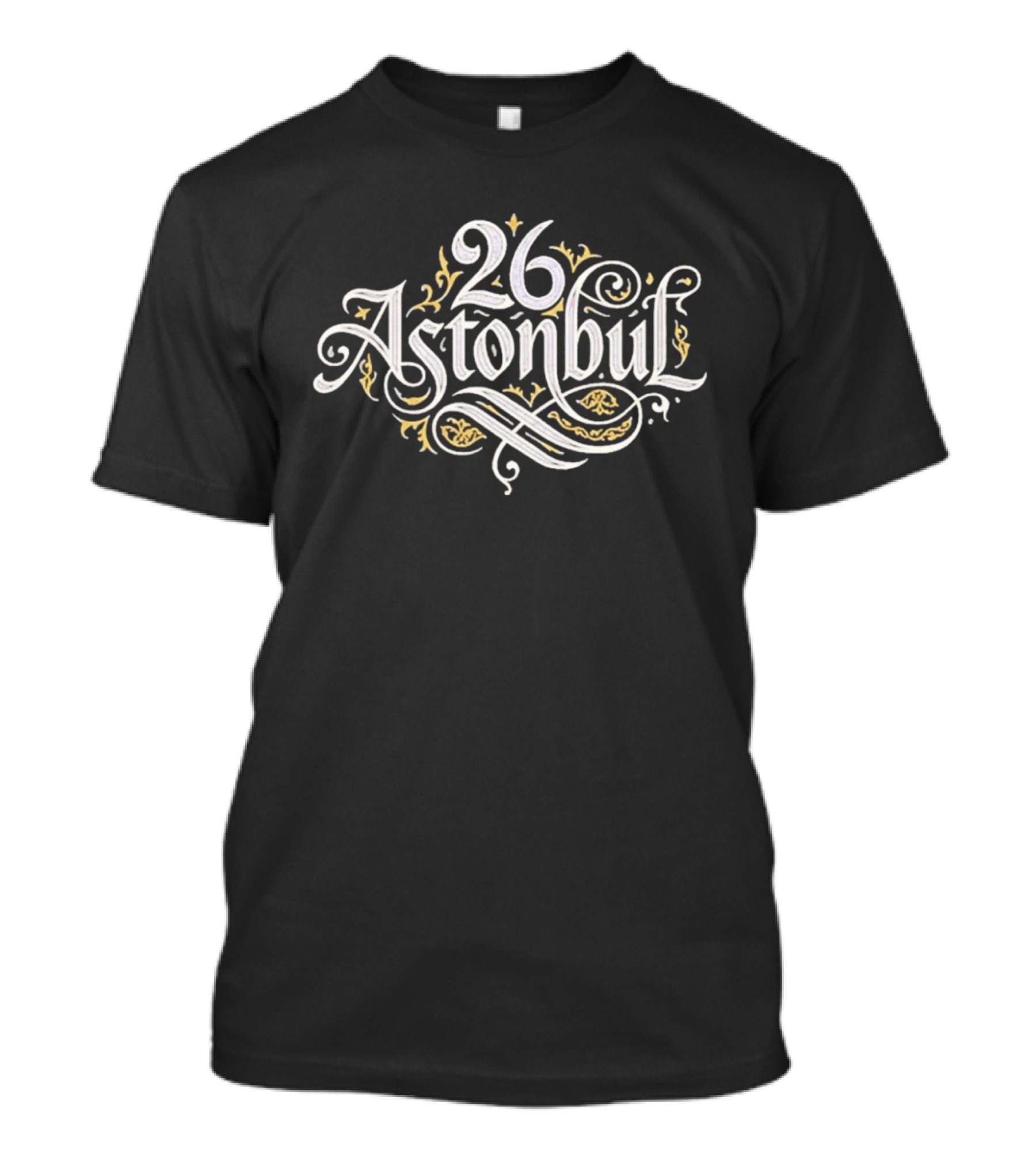 Junior Astonbul 26 Black Front T-Shirt