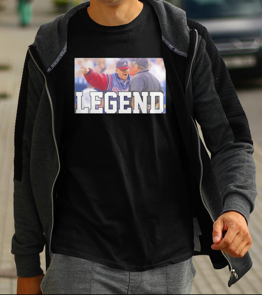 Legend Bobby Cox Umpire Dispute Atlanta Braves T-Shirt