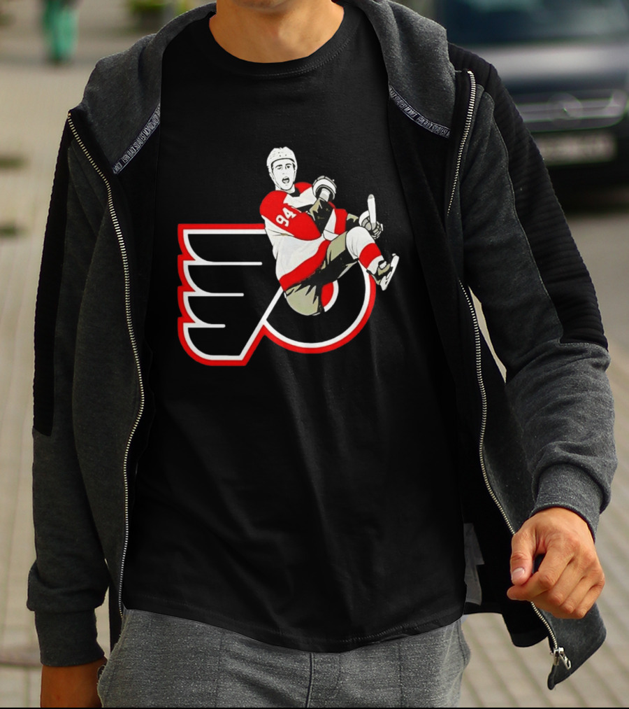 Philadelphia Flyers Porter Martone 94 Celebration T-Shirt