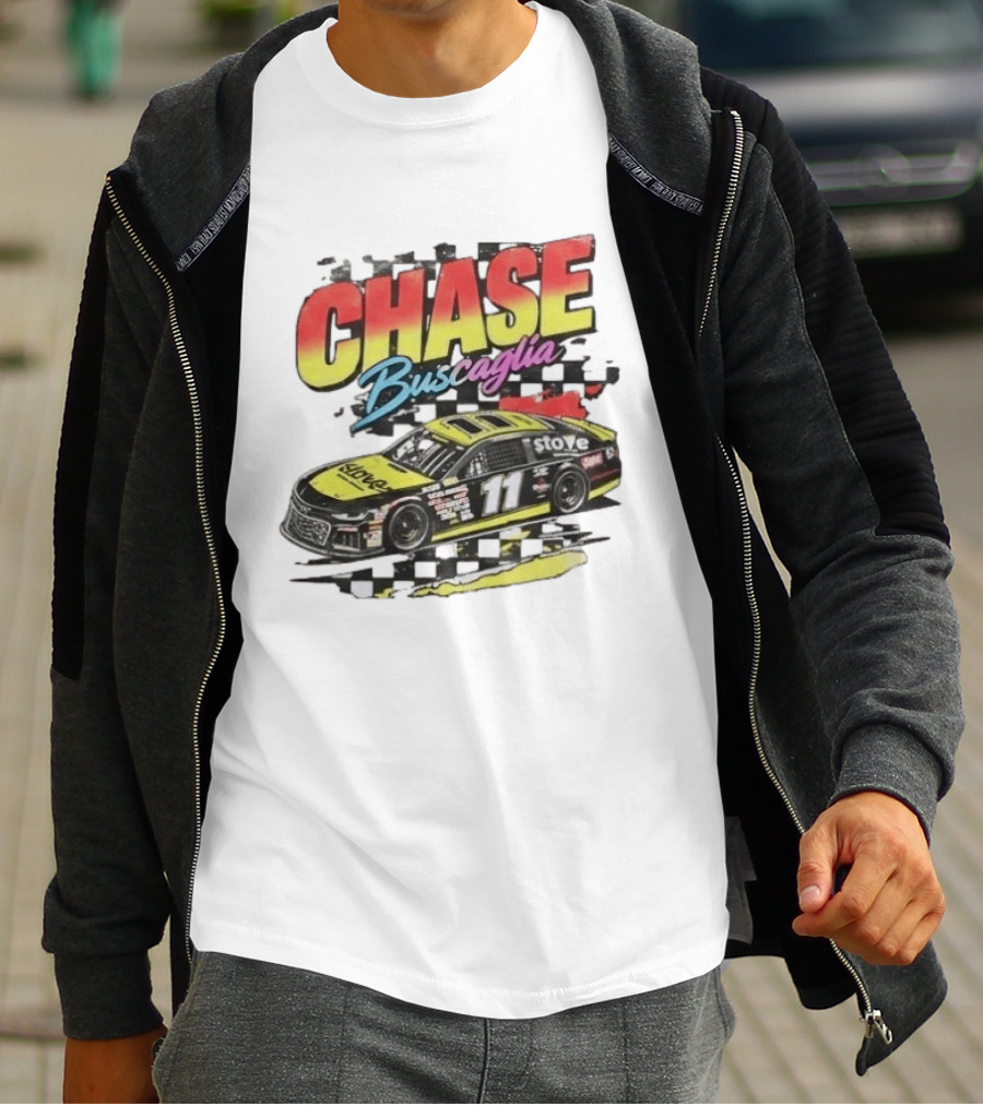 Chase Buscaglia Race Car Driver 11 Stove Philly Racing T-Shirt