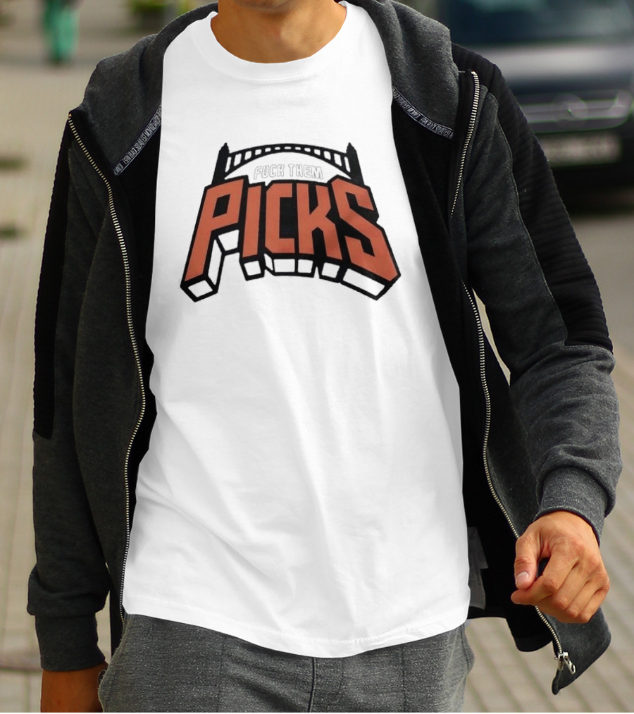 New York Knicks Fuck Them Picks Bridge T-Shirt