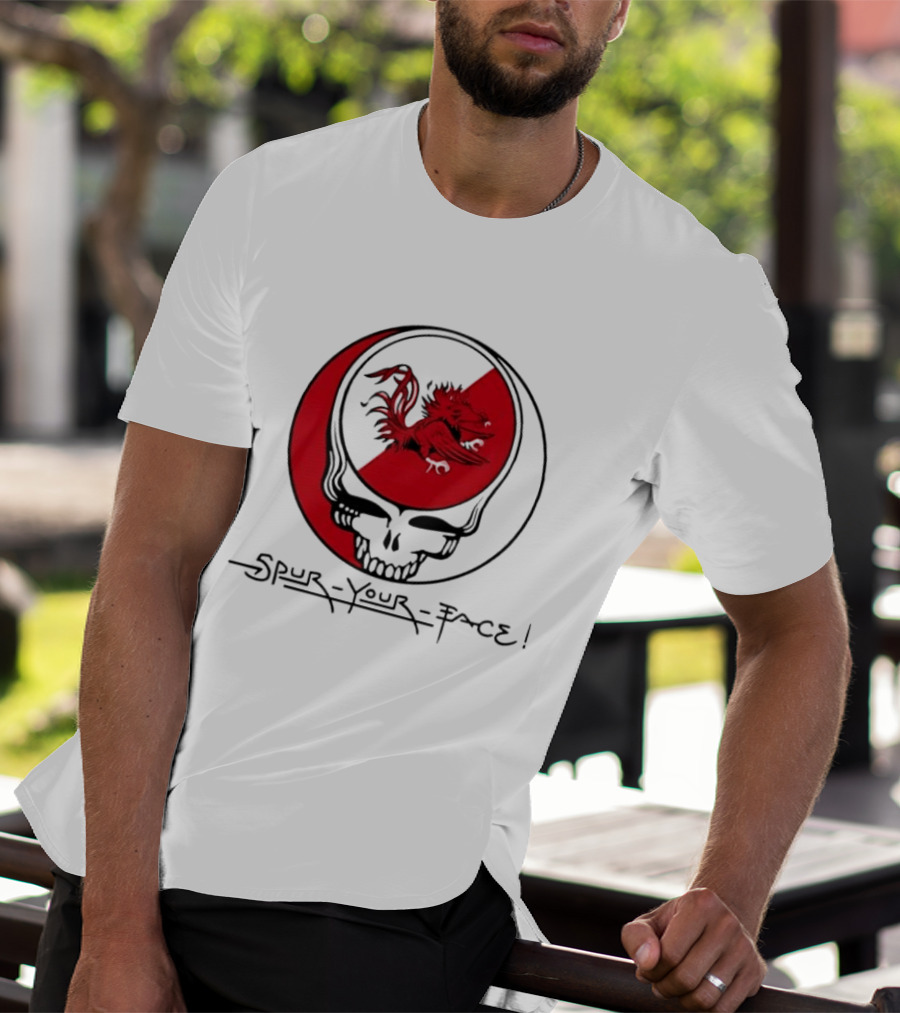 South Carolina Gamecocks Grateful Dead Spur Your Face T-Shirt