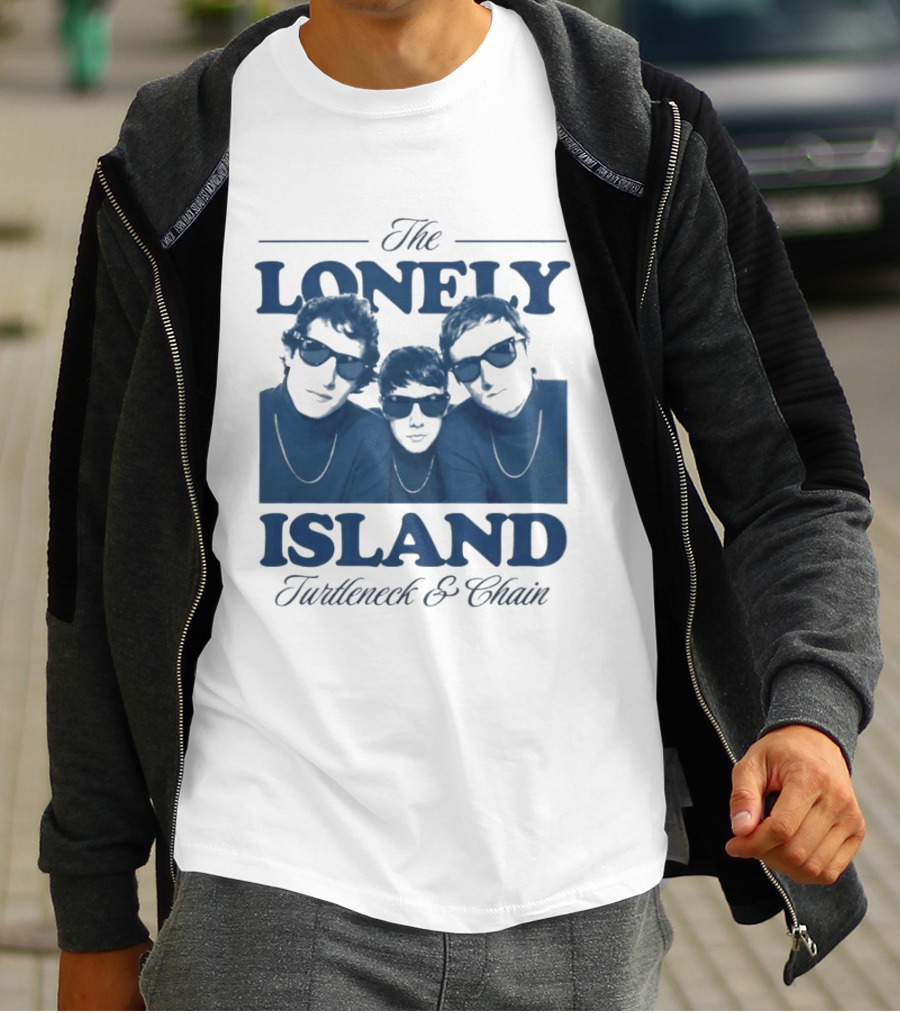 The Lonely Island Turtleneck & Chain Trio Faces T-Shirt