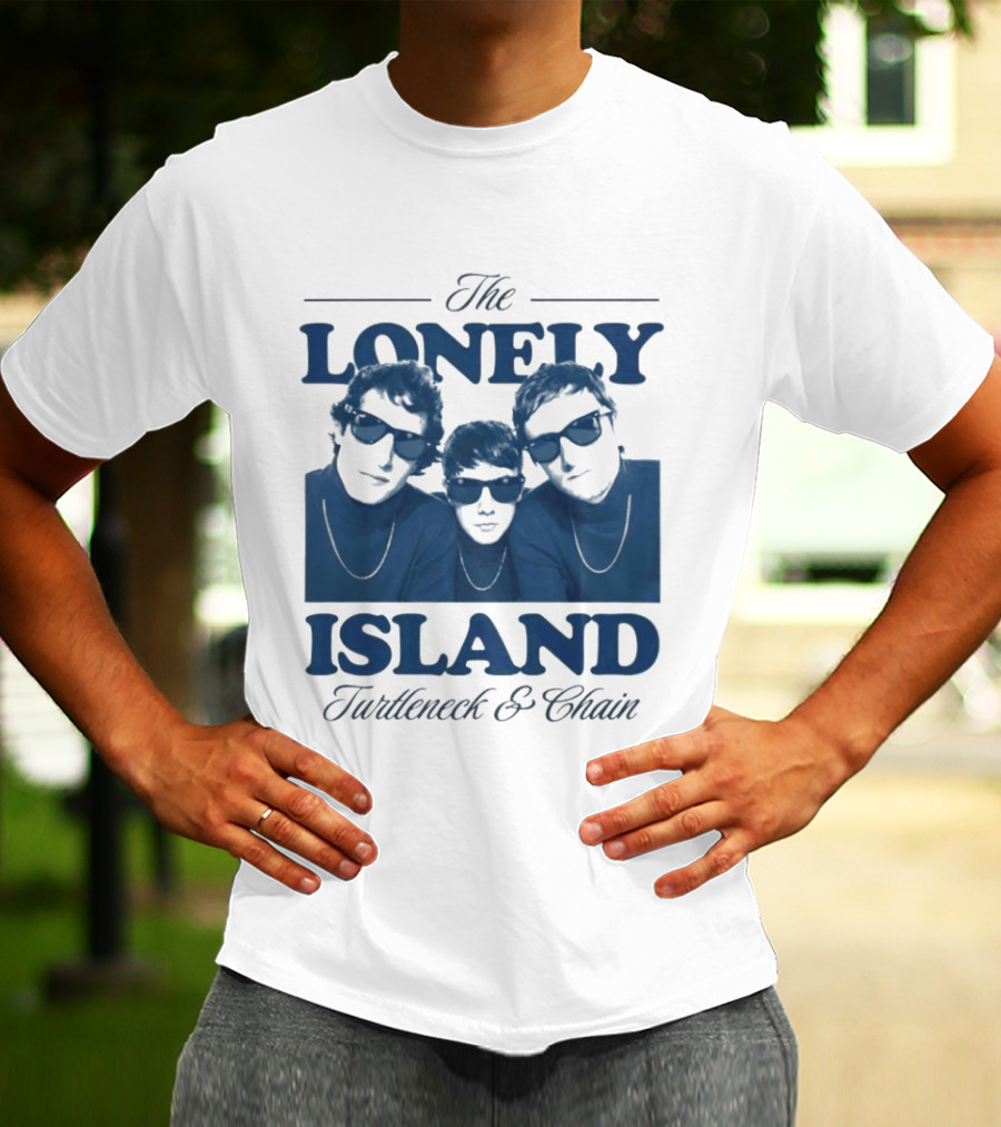 The Lonely Island Turtleneck & Chain Trio Faces T-Shirt