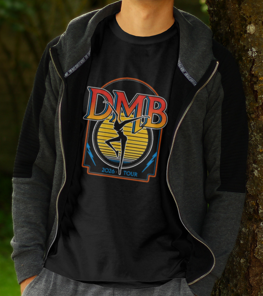 Dave Matthews Band DMB 2026 Tour Dancing Figure T-Shirt