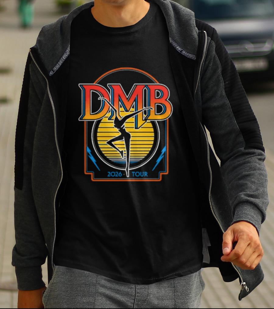 Dave Matthews Band DMB 2026 Tour Dancing Figure T-Shirt