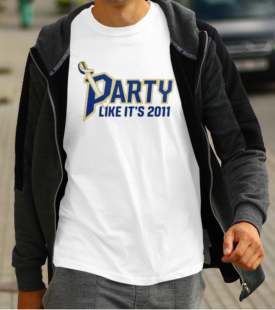 Buffalo Sabres Party Like It's 2011 Hockey Celebration T-Shirt