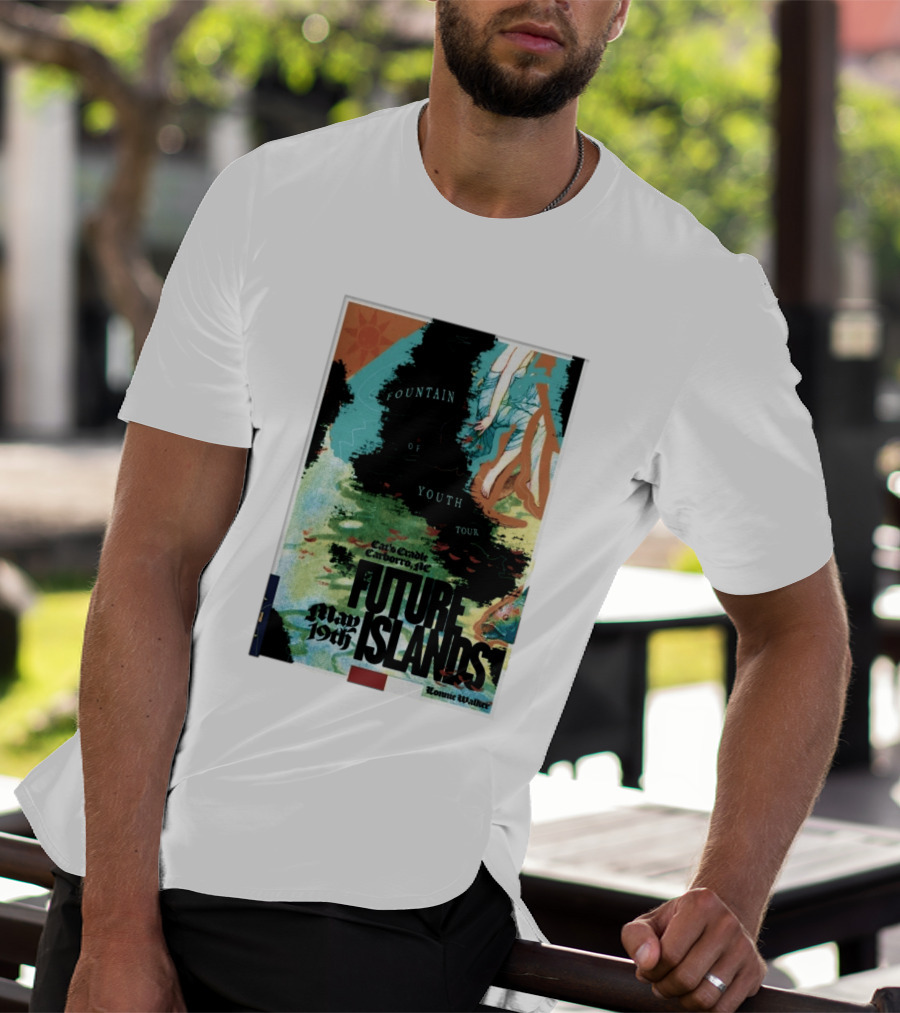 May 19 2026 Future Islands At Cat's Cradle Carrboro NC Fountain Of Youth Tour T-Shirt