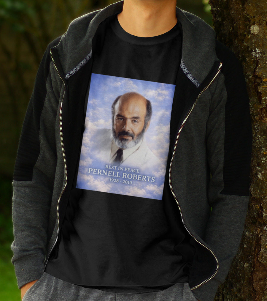 Rest In Peace Pernell Roberts 1928 2010 Memorial T-Shirt