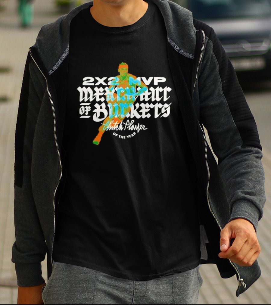 2×2 MVP Merchant Of Buckets Player Of The Year T-Shirt