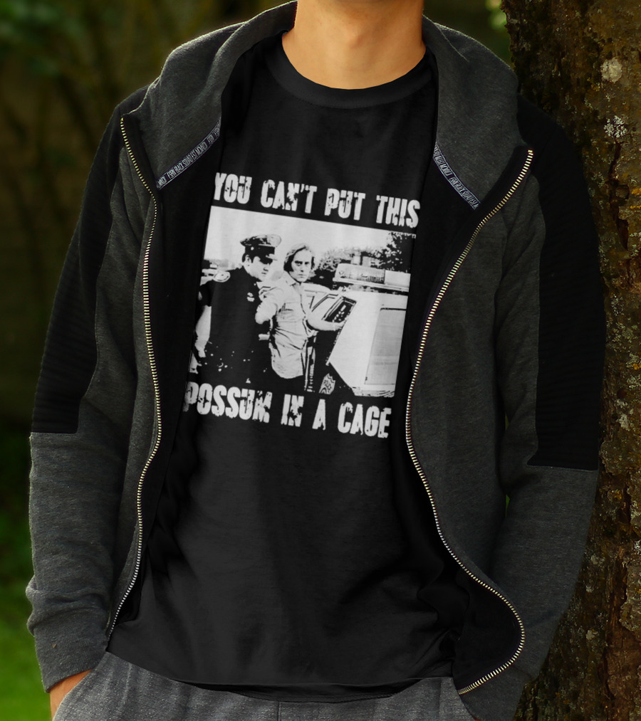 You Can't Put This Possum In A Cage Funny Meme Nostalgic Humor T-Shirt