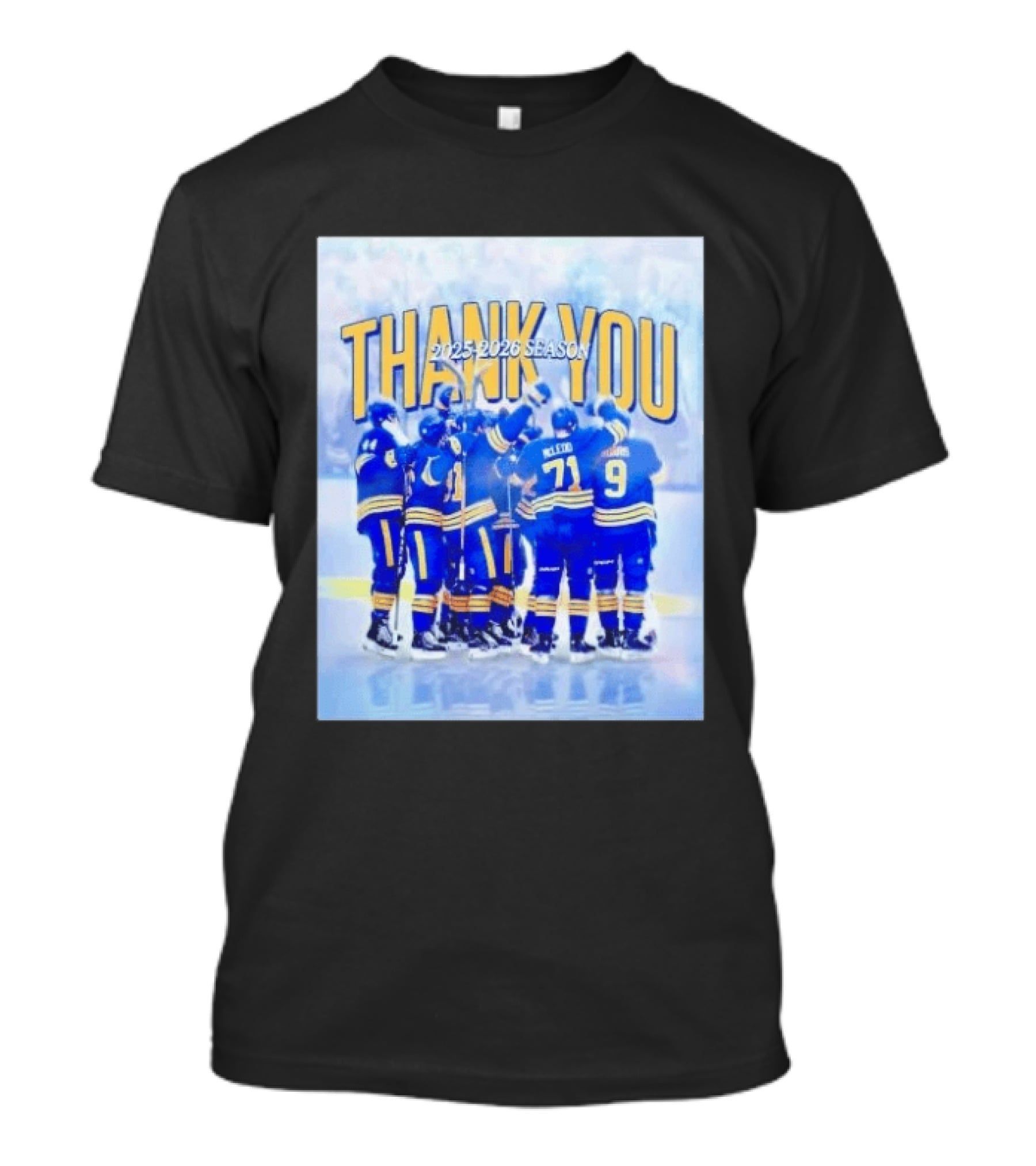 Buffalo Sabres Thank You 2025 2026 Season Players T-Shirt