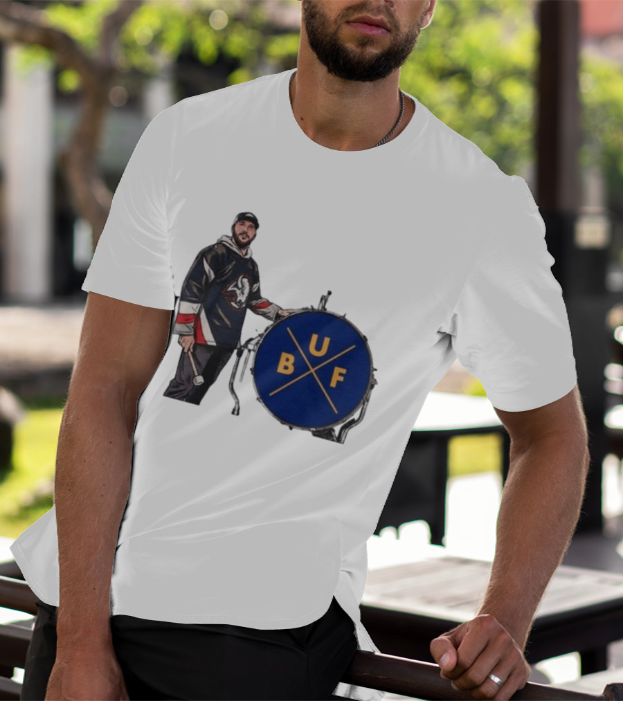 Buffalo Sabres Hockey Josh BUF Drum Team Spirit T-Shirt