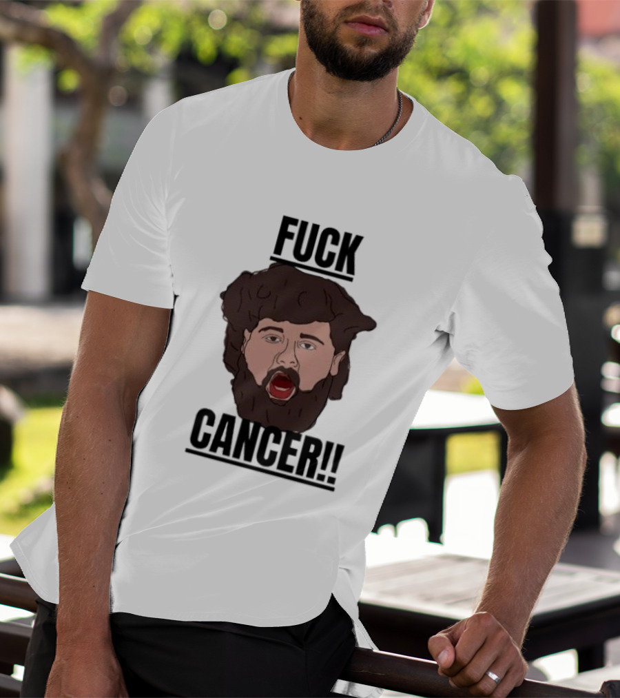 CreepCast Fuck Cancer Shout T-Shirt