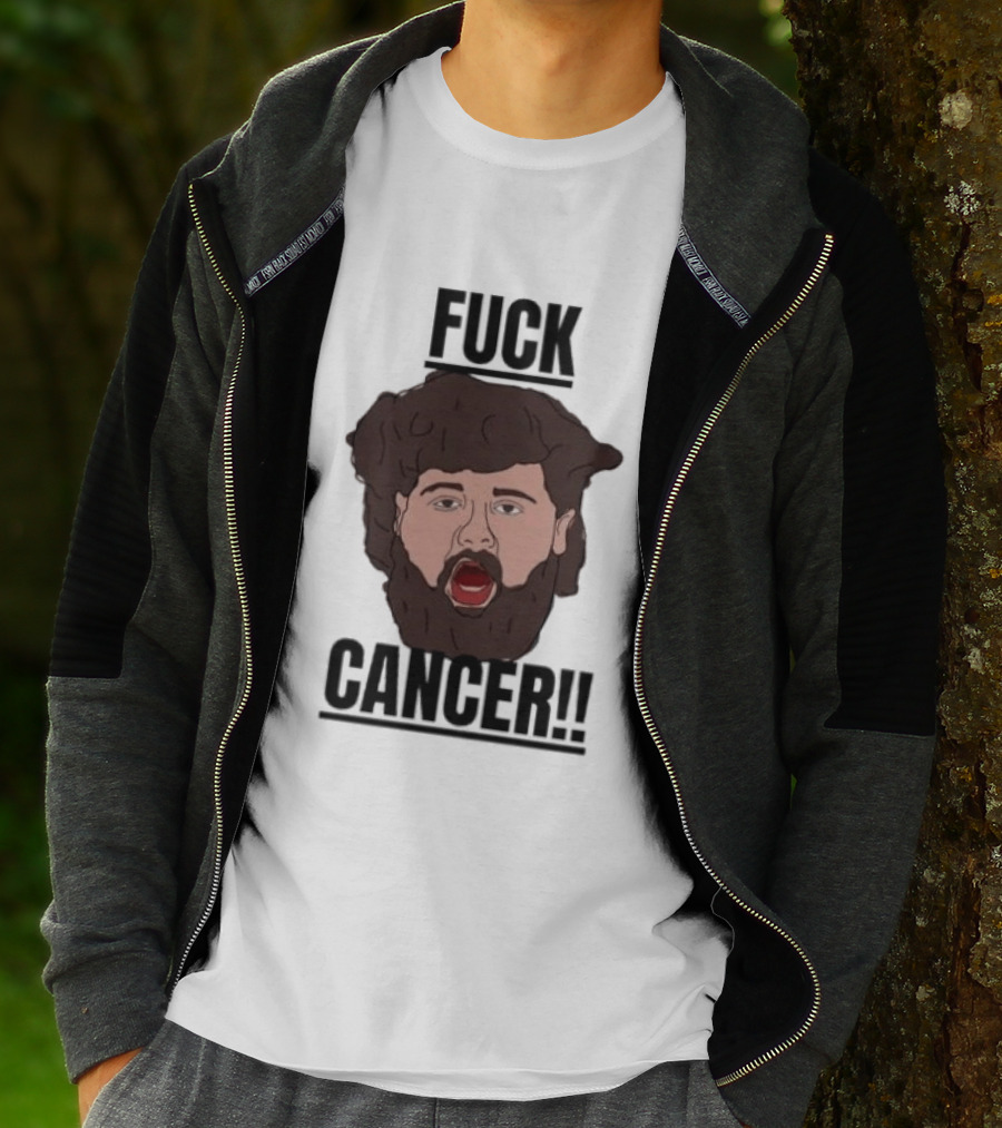 CreepCast Fuck Cancer Shout T-Shirt