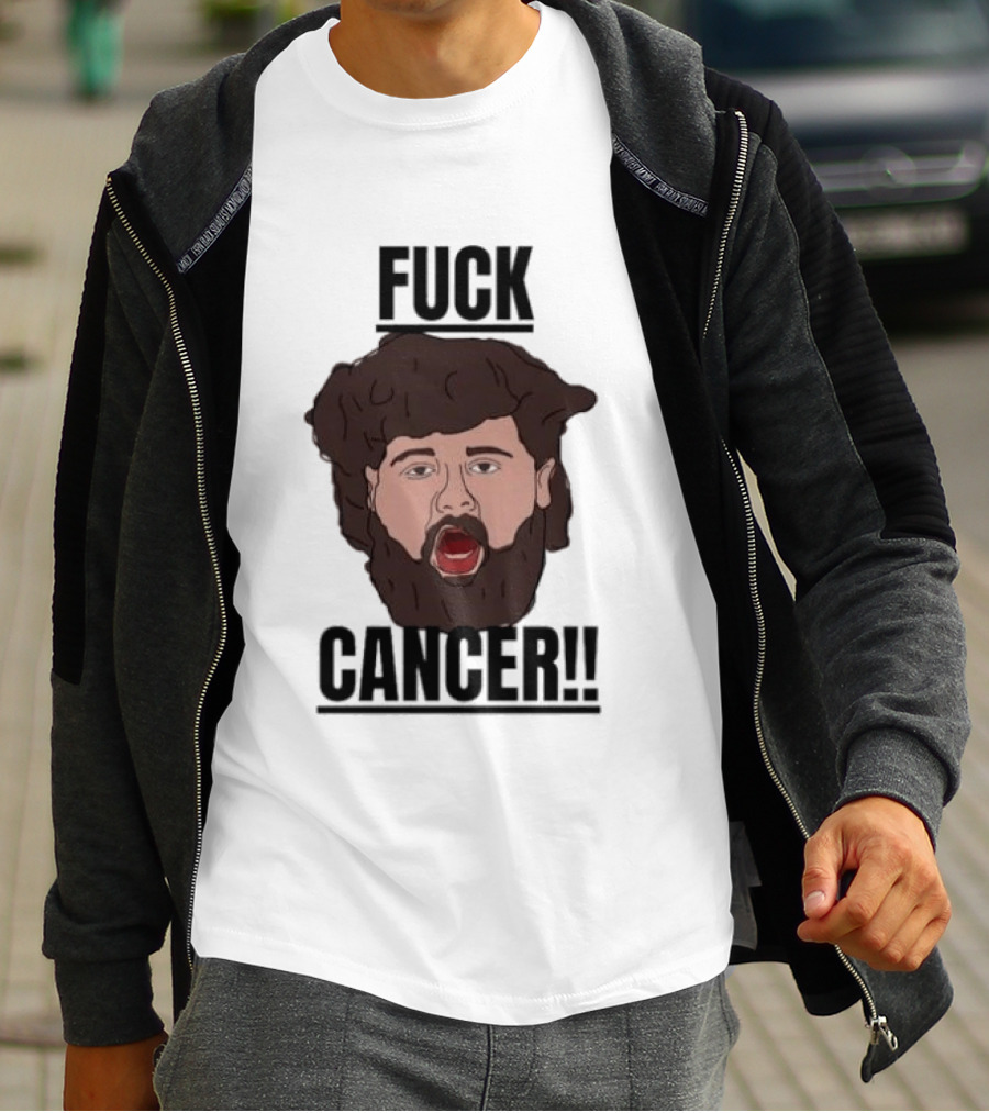 CreepCast Fuck Cancer Shout T-Shirt