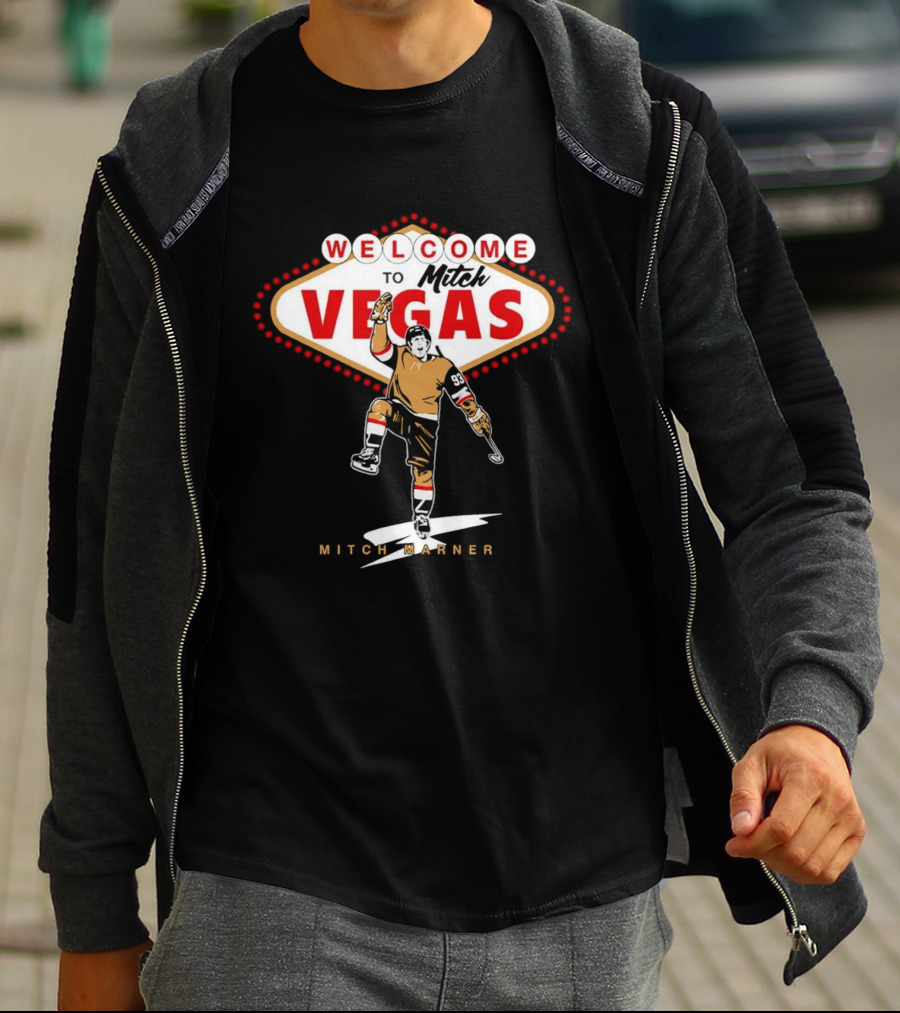 Welcome To Mitch Vegas Mitchell Marner NHL Hockey T-Shirt