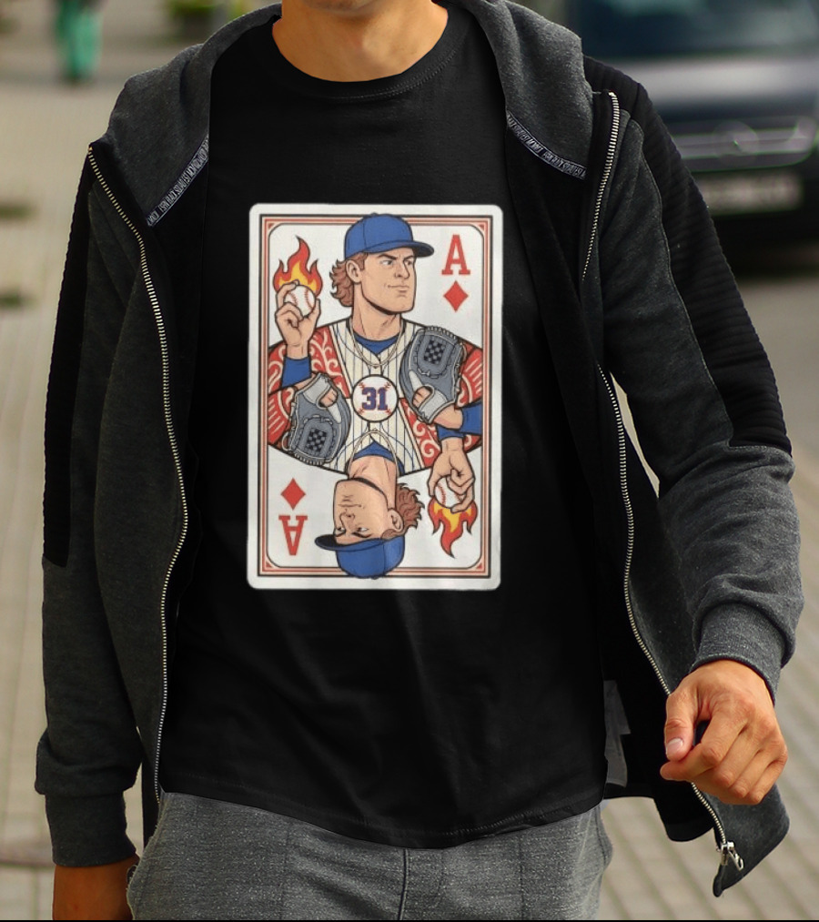 Cam Schlittler Ace Of Diamonds Poker Card Yankees Number 31 T-Shirt