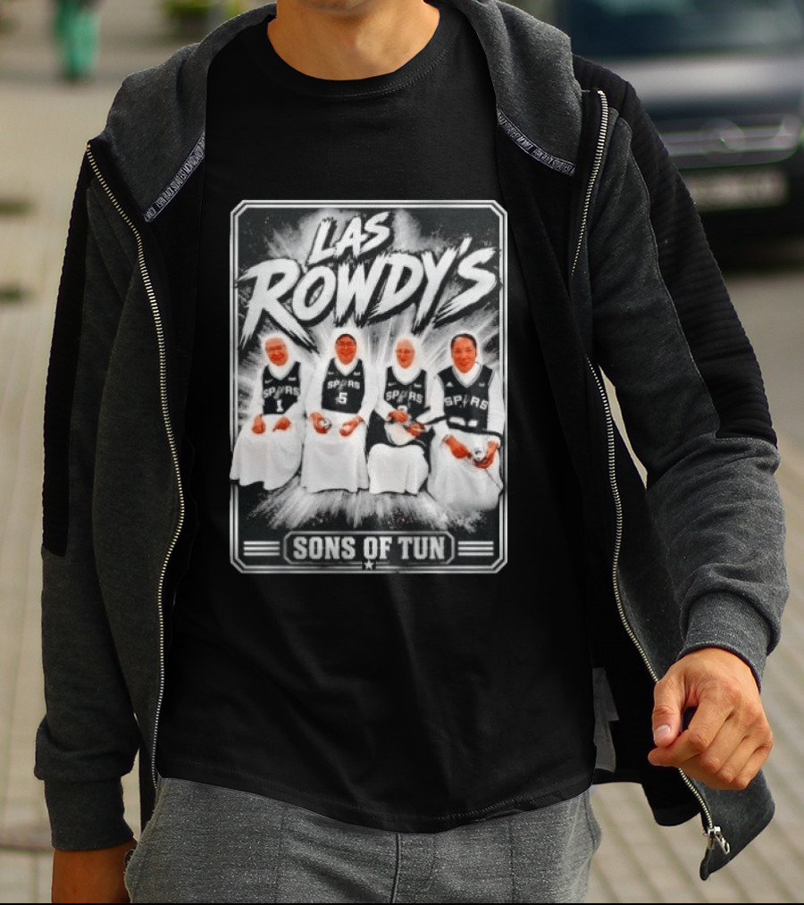 Las Rowdy's Spurs Sons Of Tun T-Shirt