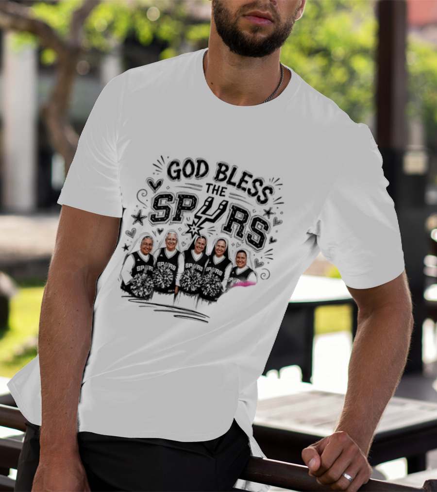 God Bless The Salesian Sisters Spurs Supporters T-Shirt