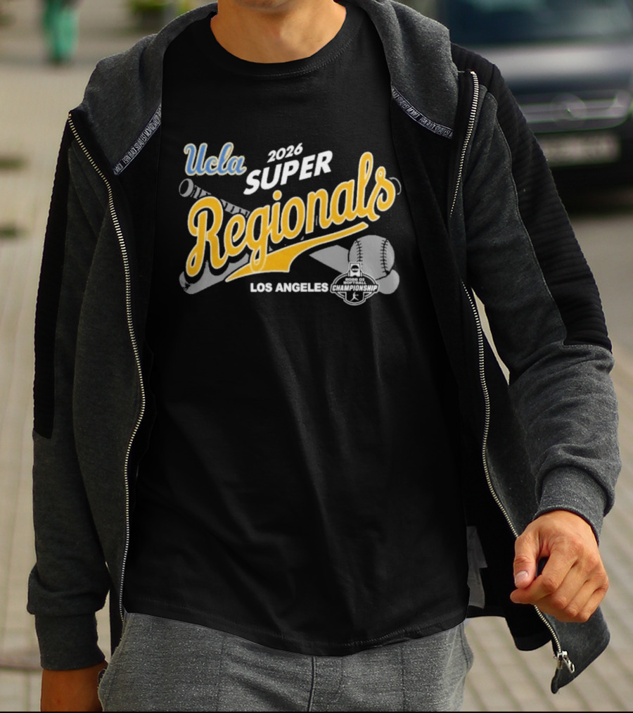 Ucla Bruins 2026 Super Regionals Los Angeles Softball T-Shirt