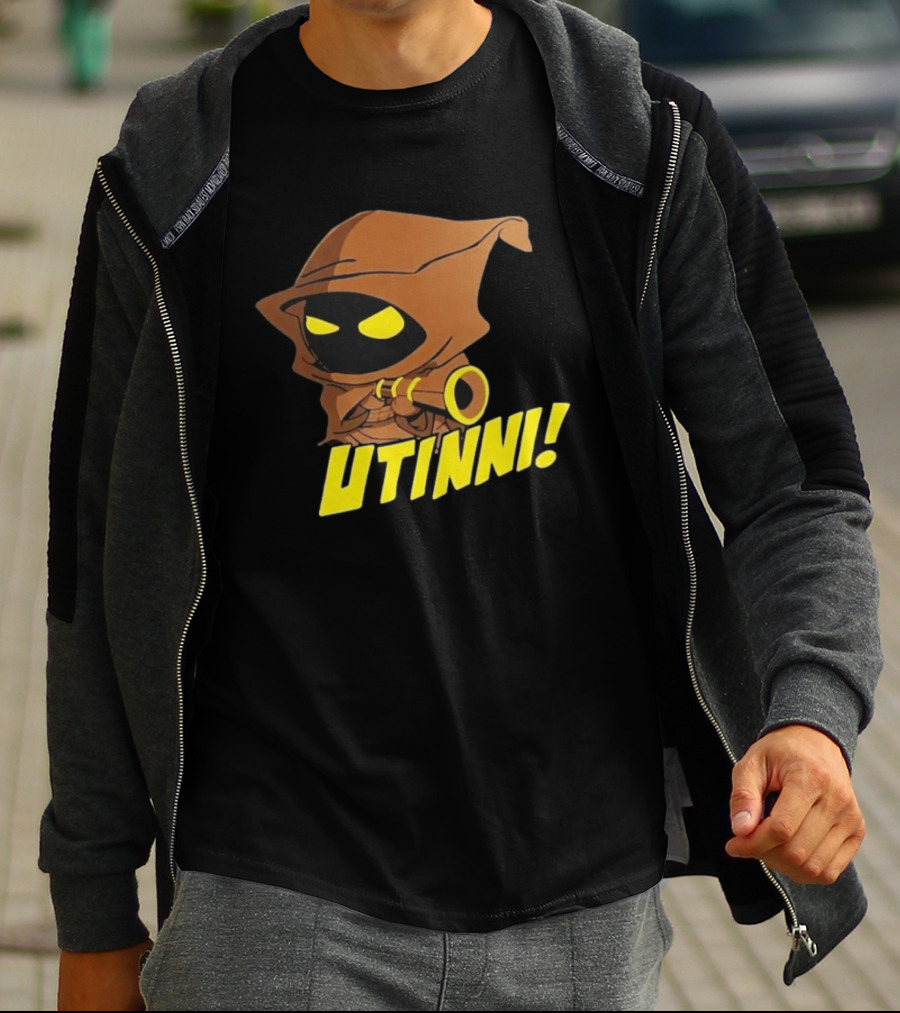 Utinni Jawa With Hood And Blaster T-Shirt