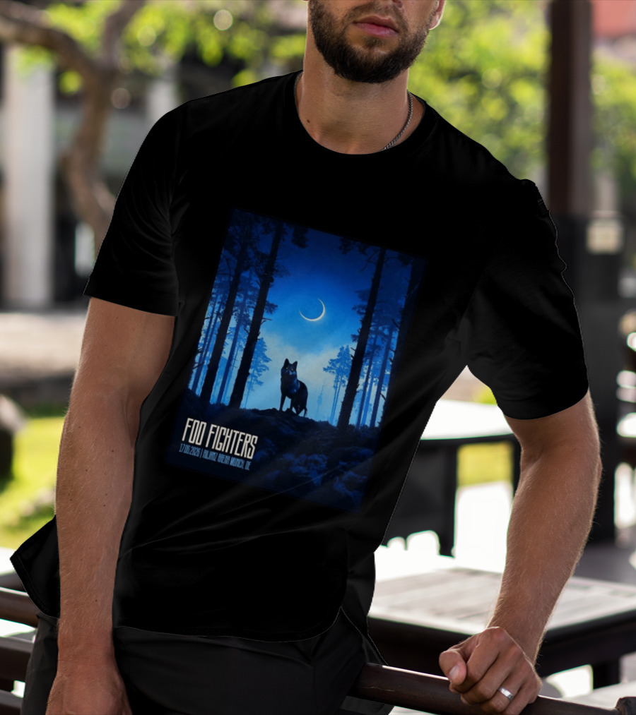 Foo Fighters 17 June 2026 Allianz Arena Munich Germany The Wolf T-Shirt