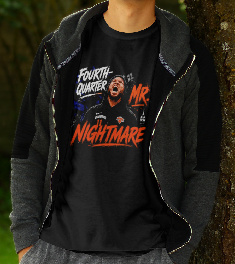 Fourth Quarter Mr. Nightmare New York Knicks T-Shirt