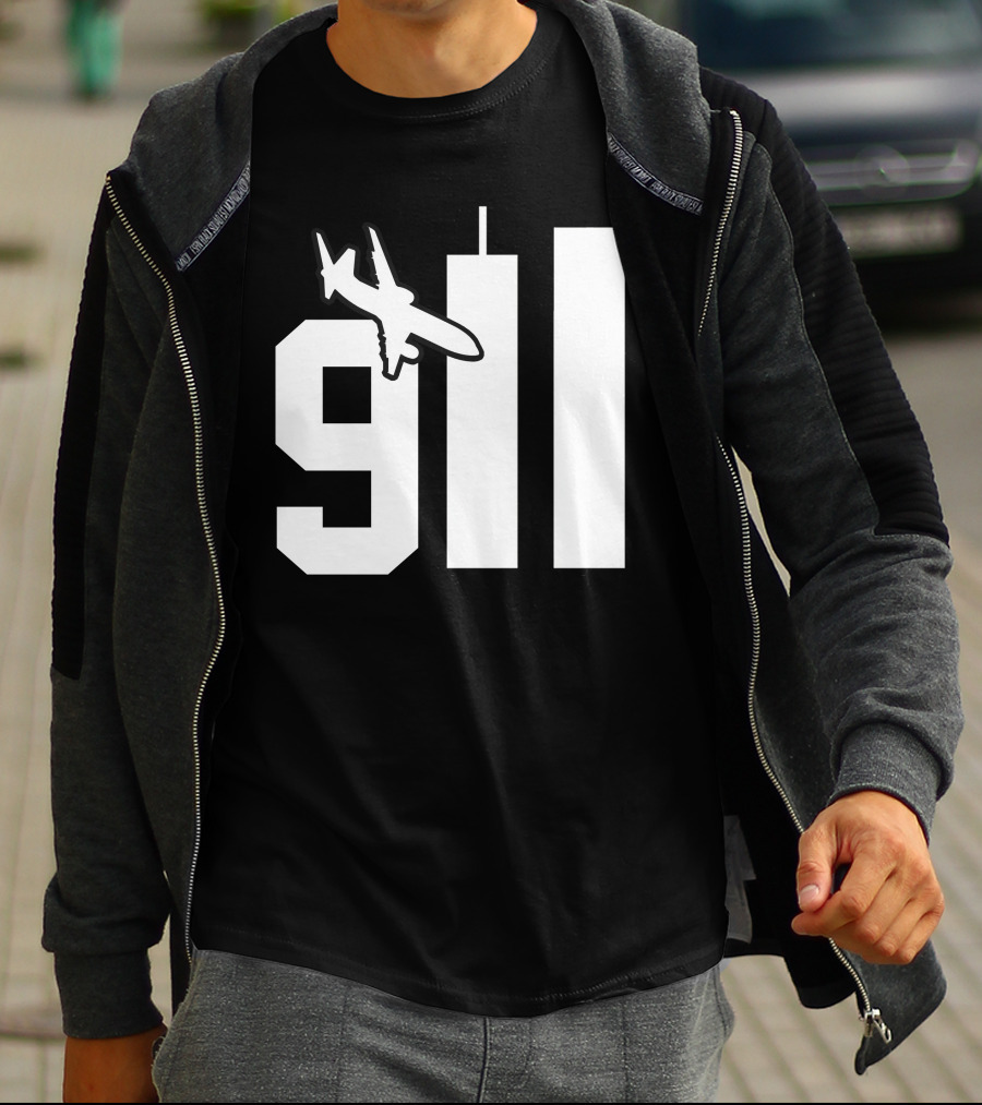 Patriotic 911 Patriot Day Memorial Twin Towers T-Shirt