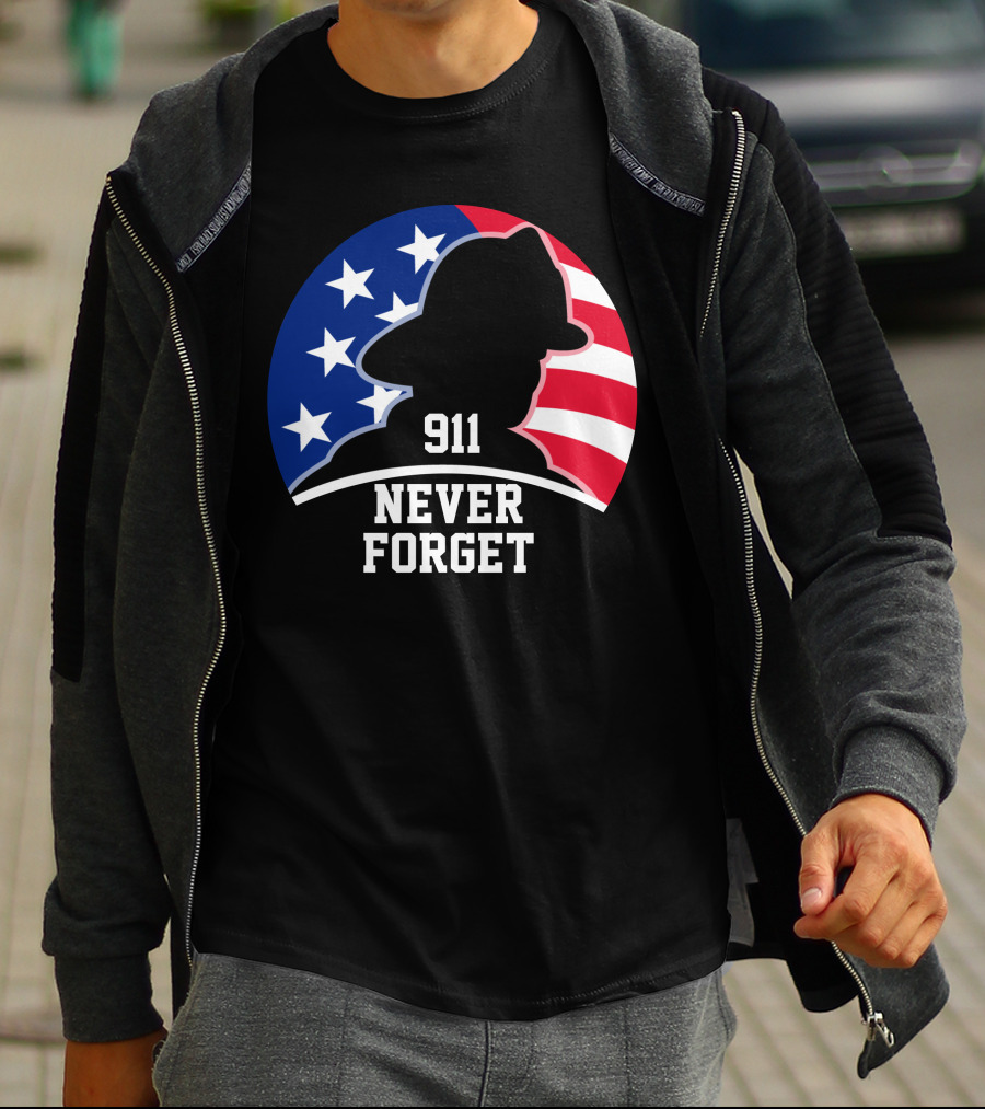911 Never Forget Independence Patriotic Day T-Shirt