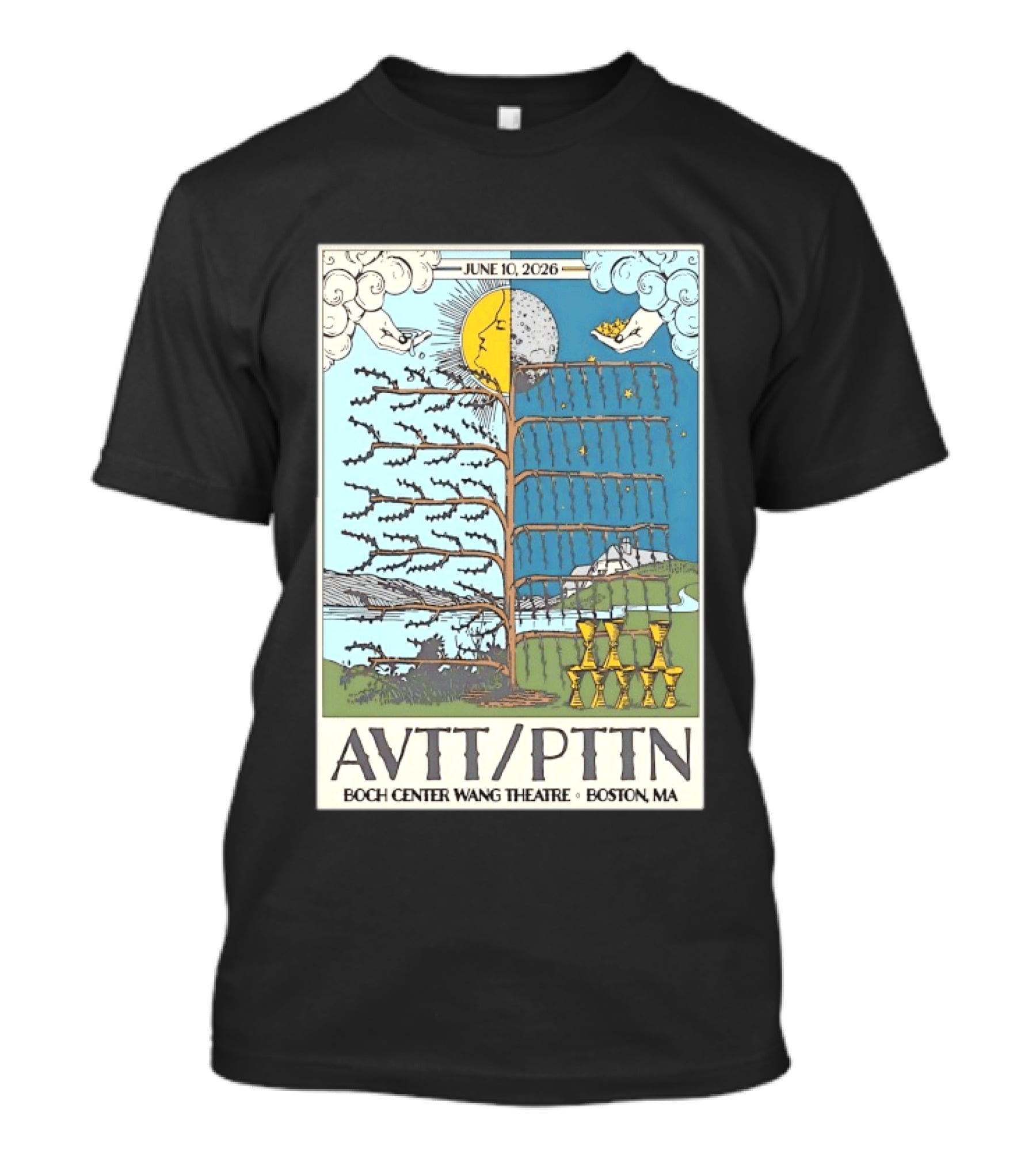 June 10 2026 AVTT PTTN Boch Center Wang Theatre Boston MA Concert T-Shirt