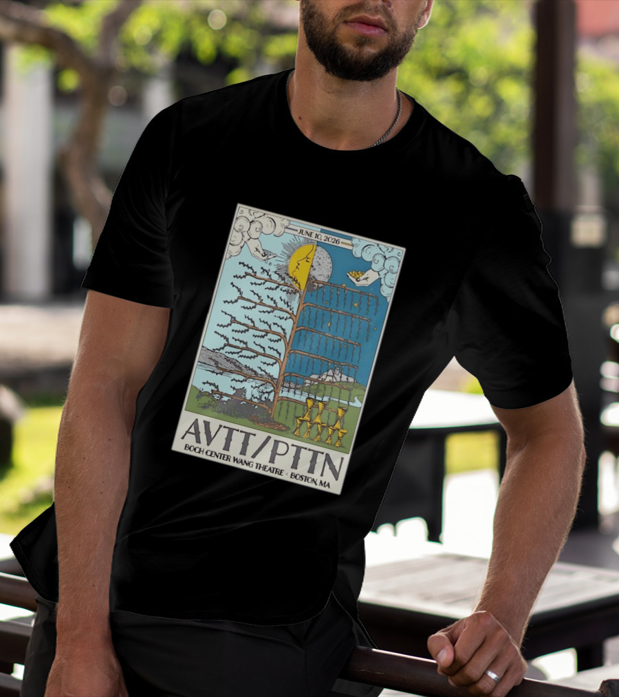 June 10 2026 AVTT PTTN Boch Center Wang Theatre Boston MA Concert T-Shirt