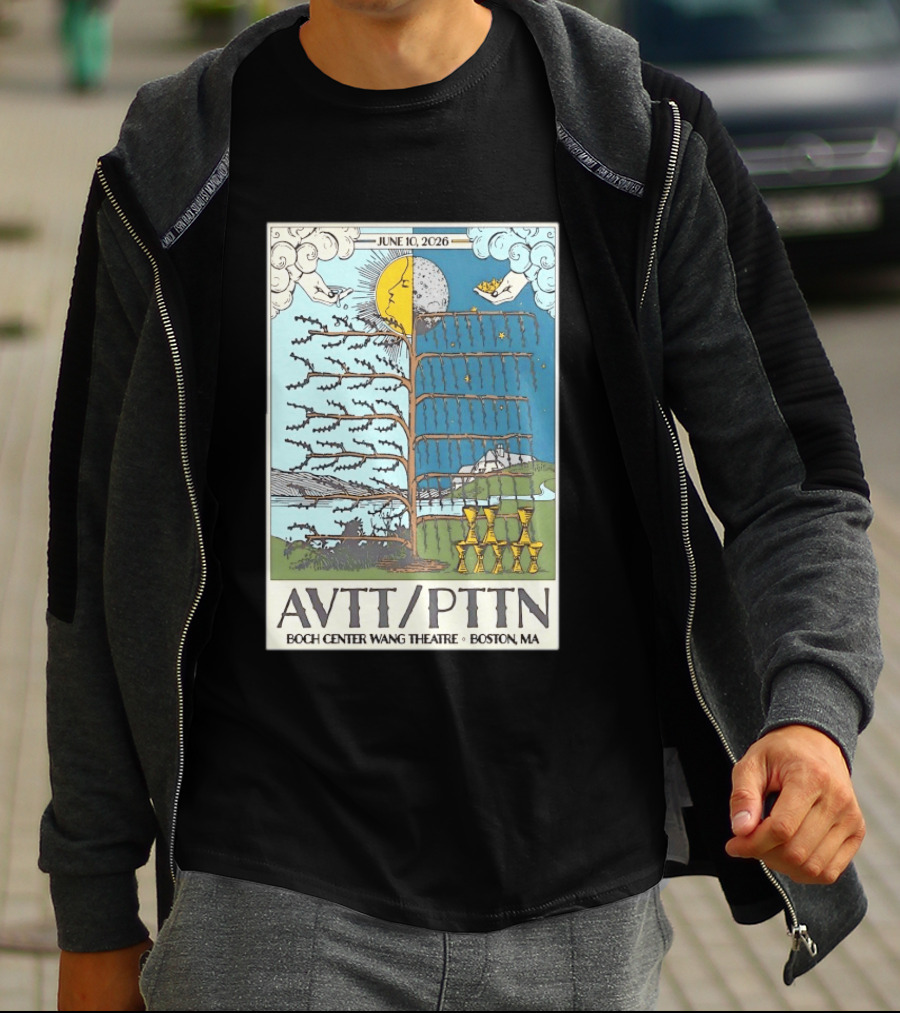 June 10 2026 AVTT PTTN Boch Center Wang Theatre Boston MA Concert T-Shirt