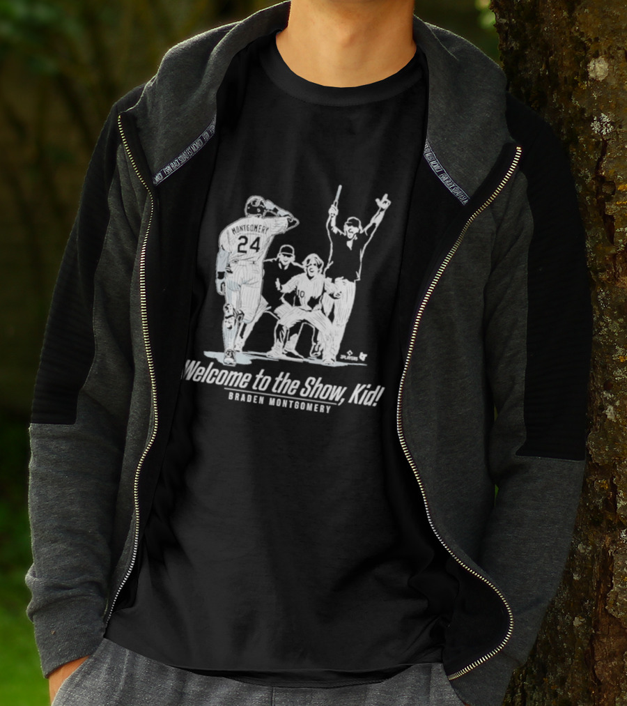 Braden Montgomery Welcome To The Show Kid Baseball 24 T-Shirt