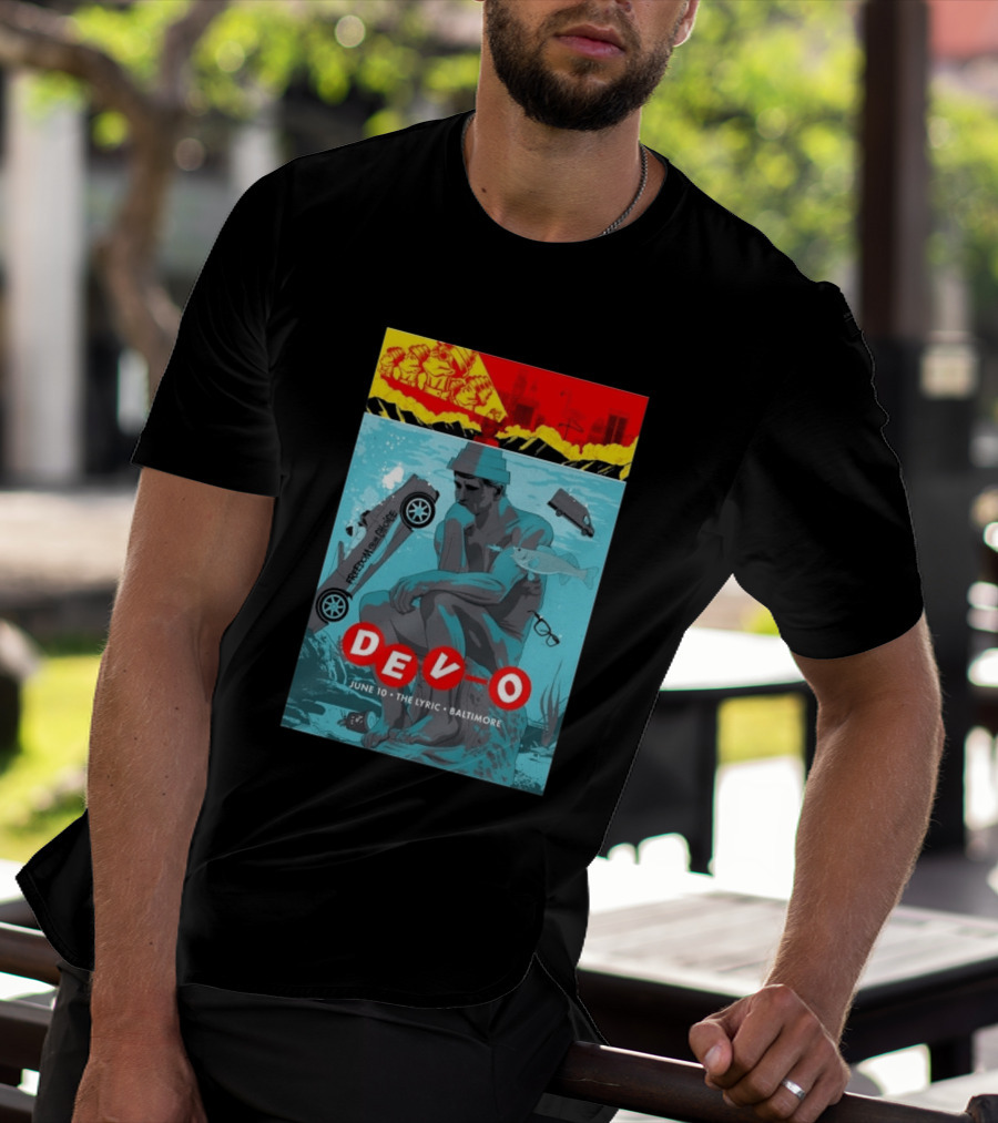 Devo June 10 2026 The Lyric Baltimore Freedom Of Choice T-Shirt