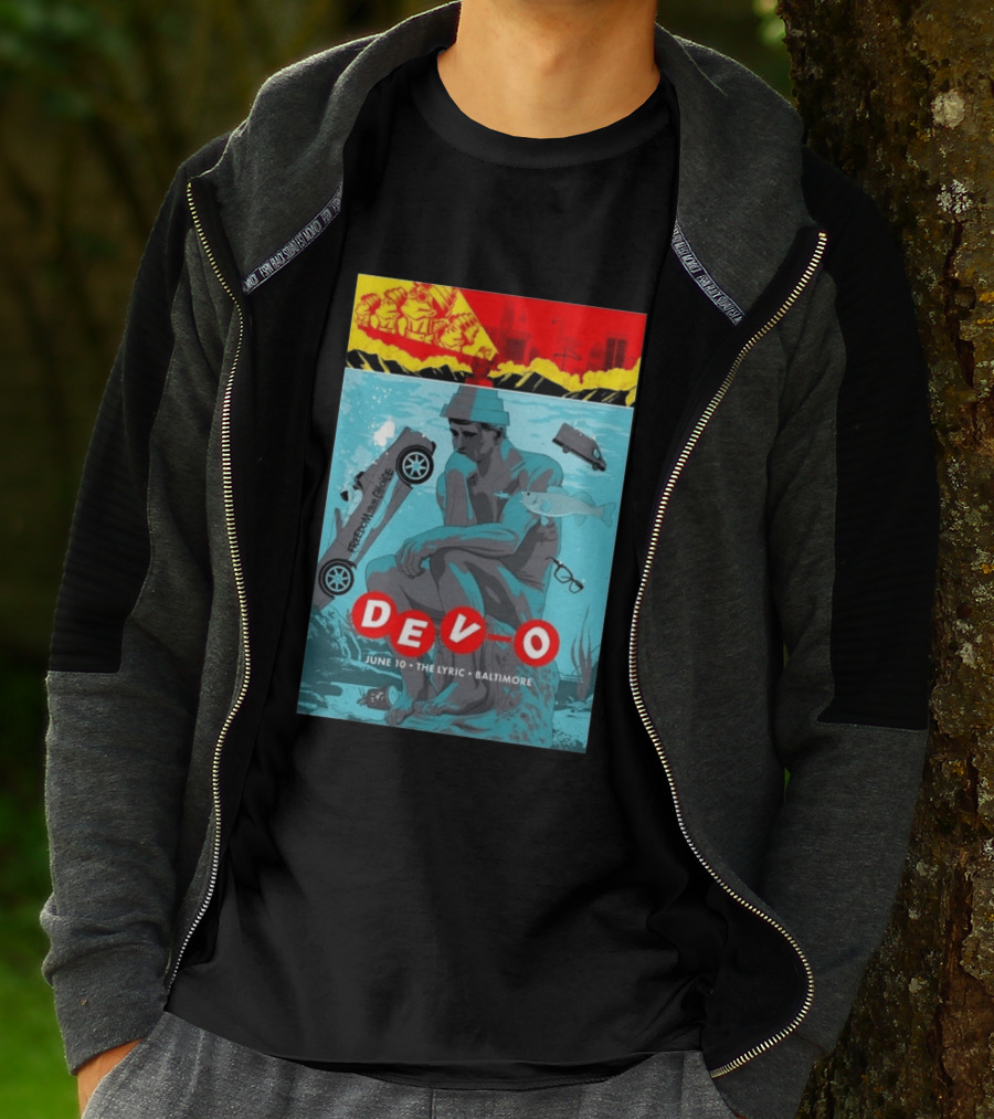 Devo June 10 2026 The Lyric Baltimore Freedom Of Choice T-Shirt