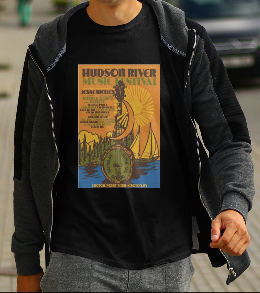 Hudson River Music Festival 2026 Croton Point Park June 21 Jesse Welles Haynes Jesh Donato Marco Price T-Shirt