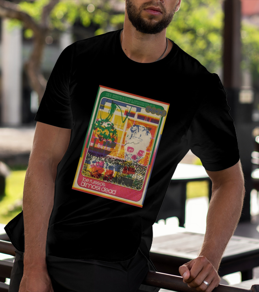Joe Russo's Almost Dead 2026 Birmingham AL North Charleston SC Manteo NC Beech Mountain Tour T-Shirt