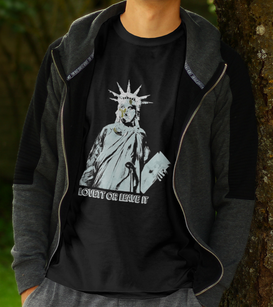 Jon Lovett Statue Of Liberty Lovett Or Leave It T-Shirt