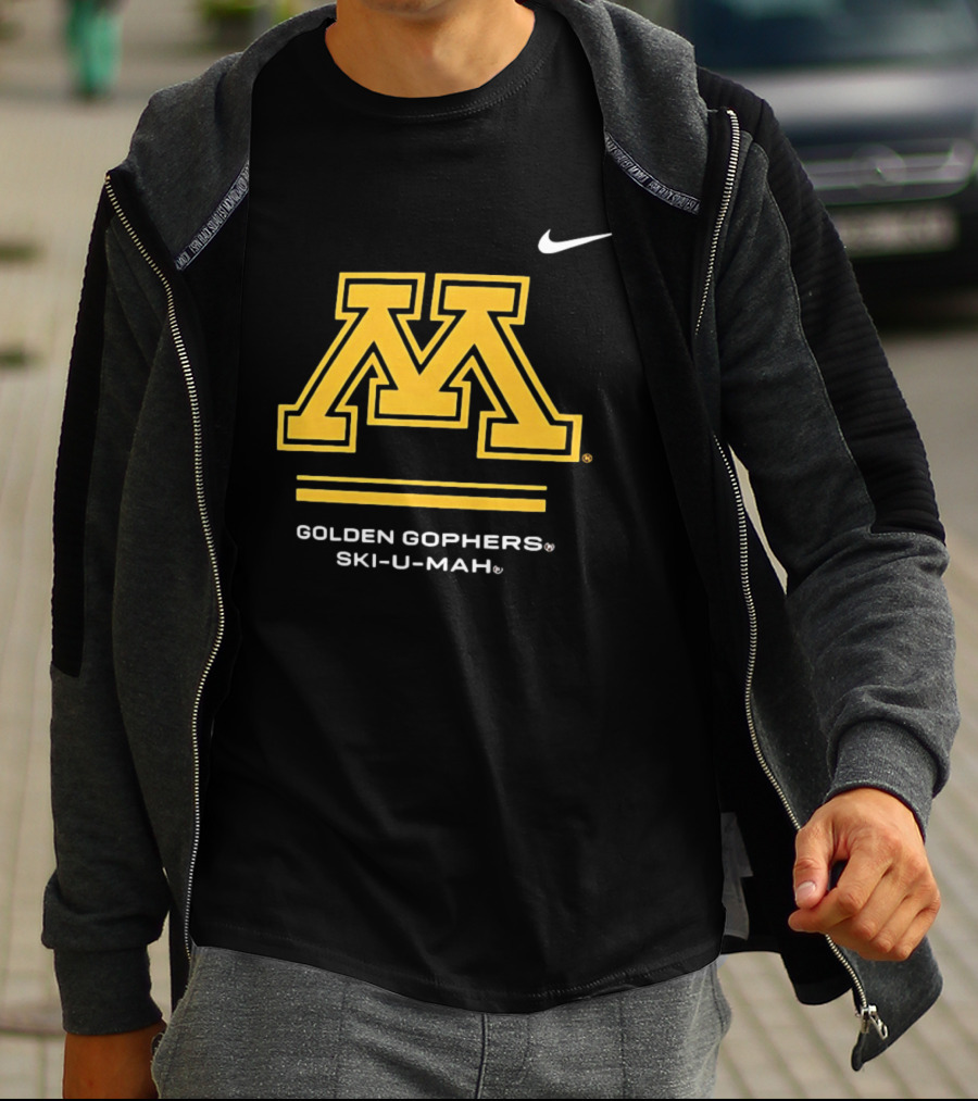 Minnesota Golden Gophers M Ski U Mah Nike T-Shirt