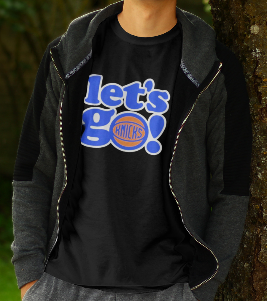 New York Knicks Let's Go NBA 2026 Celebration T-Shirt