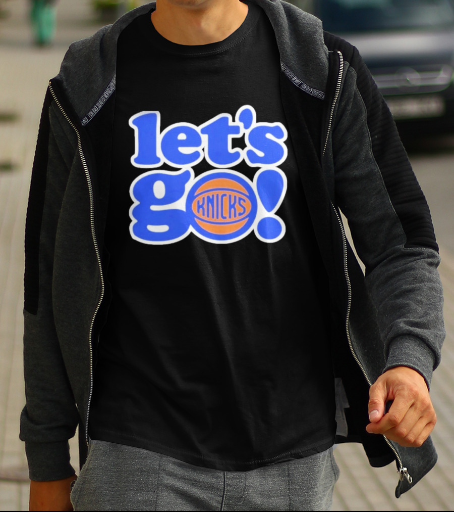 New York Knicks Let's Go NBA 2026 Celebration T-Shirt