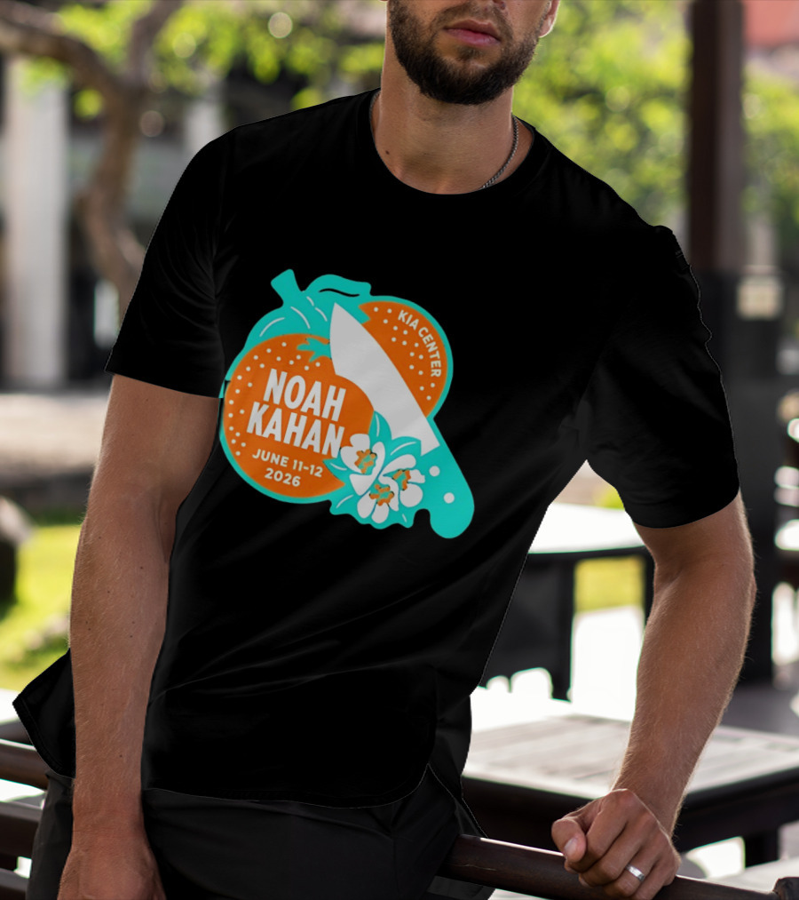Noah Kahan June 11 12 2026 Kia Center Event Orlando FL T-Shirt