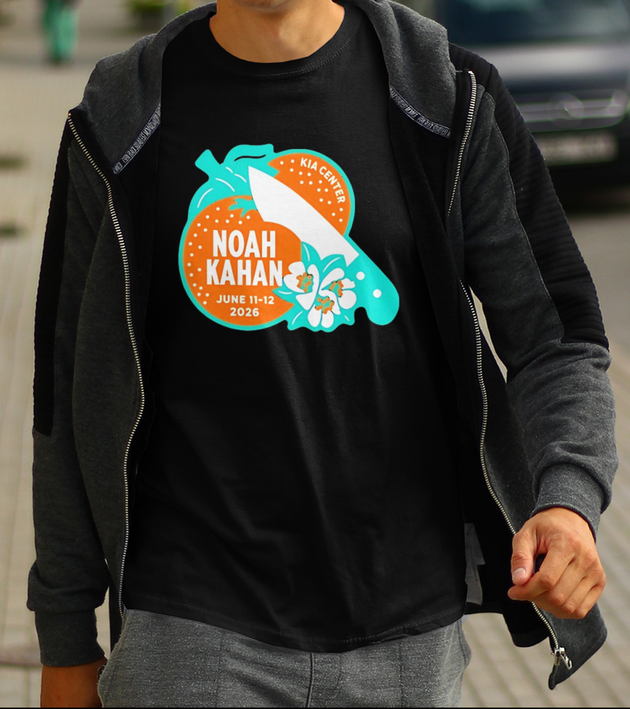 Noah Kahan June 11 12 2026 Kia Center Event Orlando FL T-Shirt