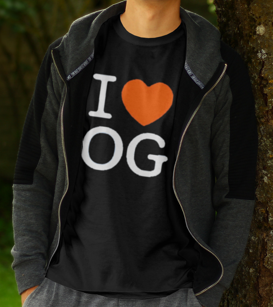 I Love OG Anunoby Orange Heart Knicks T-Shirt